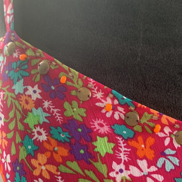 Thin Strap Floral Dress - Picture 7 of 15